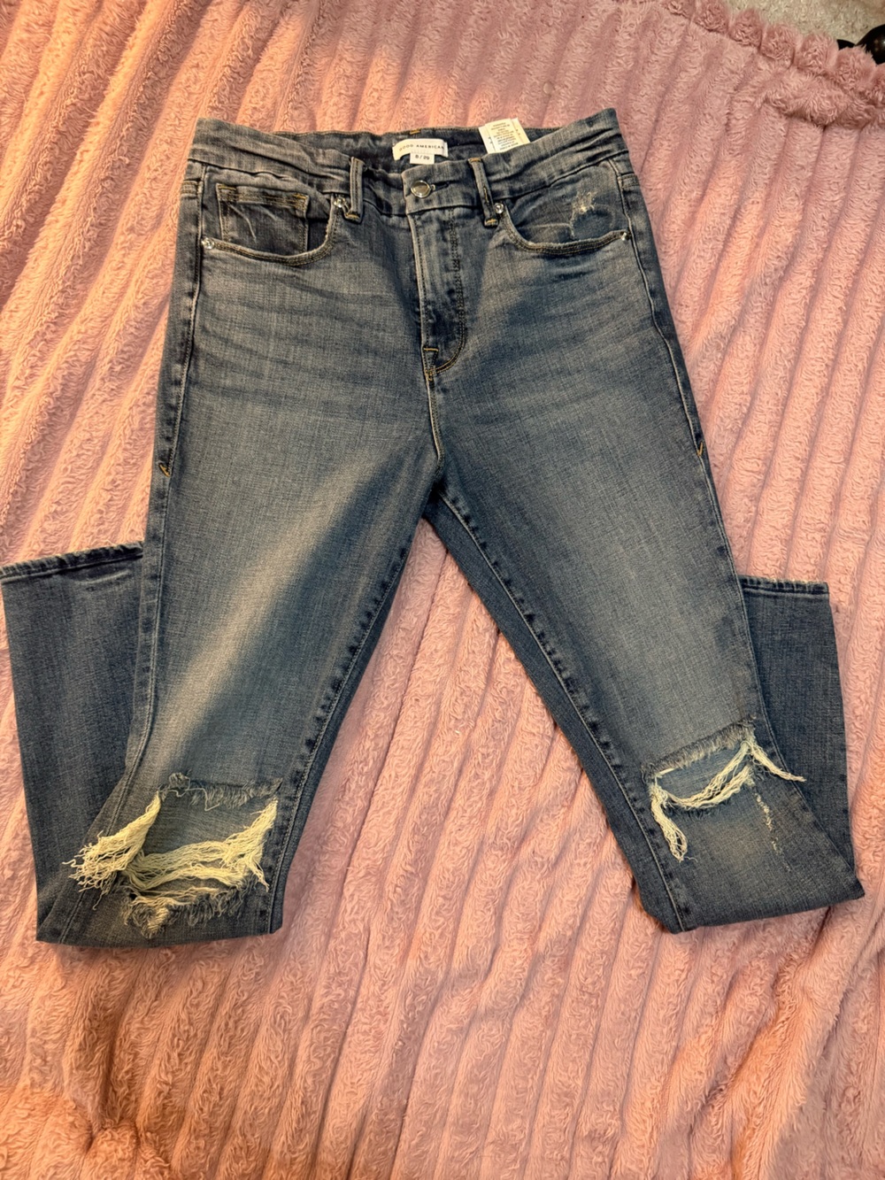 Good American - Great Leg Cropped- Size 29